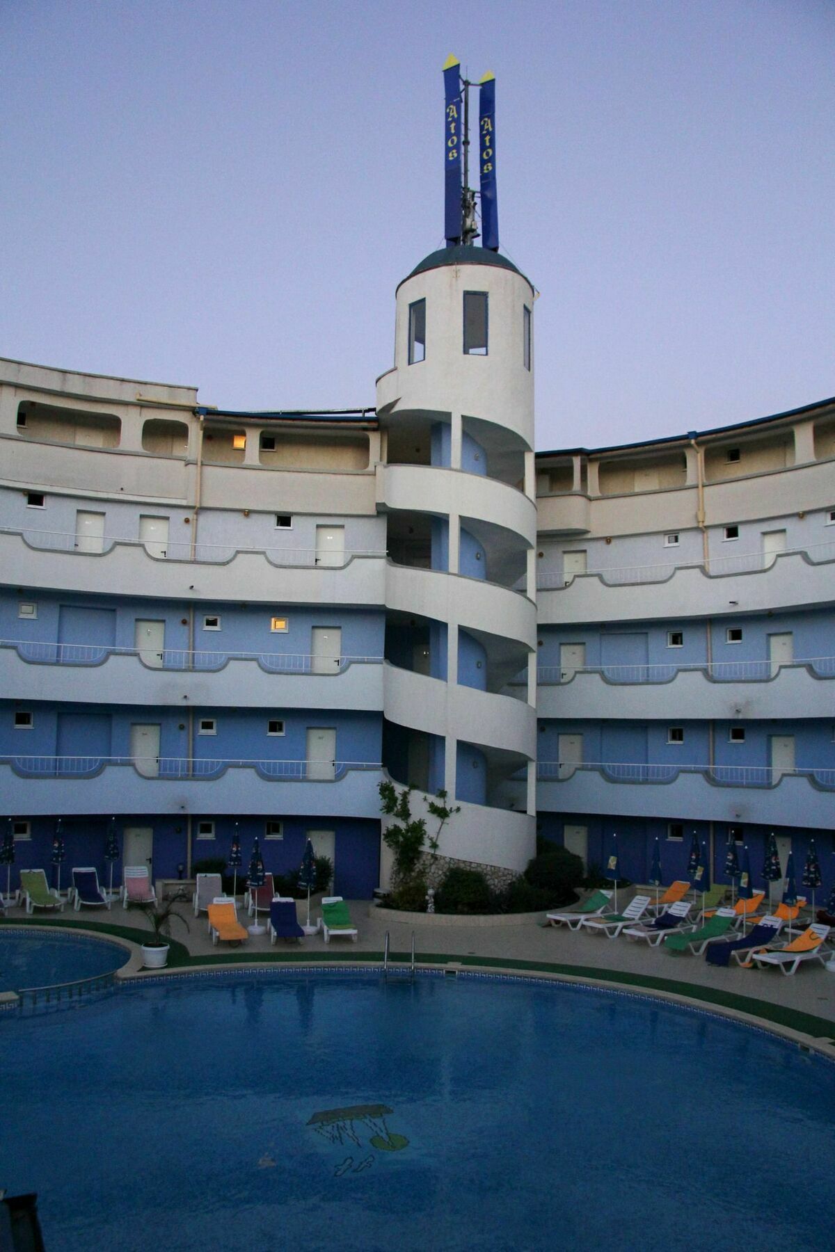 Atos Hotel Napospart Kültér fotó